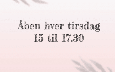 Åben hver tirsdag